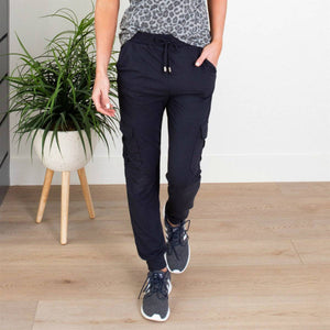 Ultra Soft Joggers With Cargo Pocket 1X - 3X Sizes (Truly Contagious / PALI) - Truly Contagious