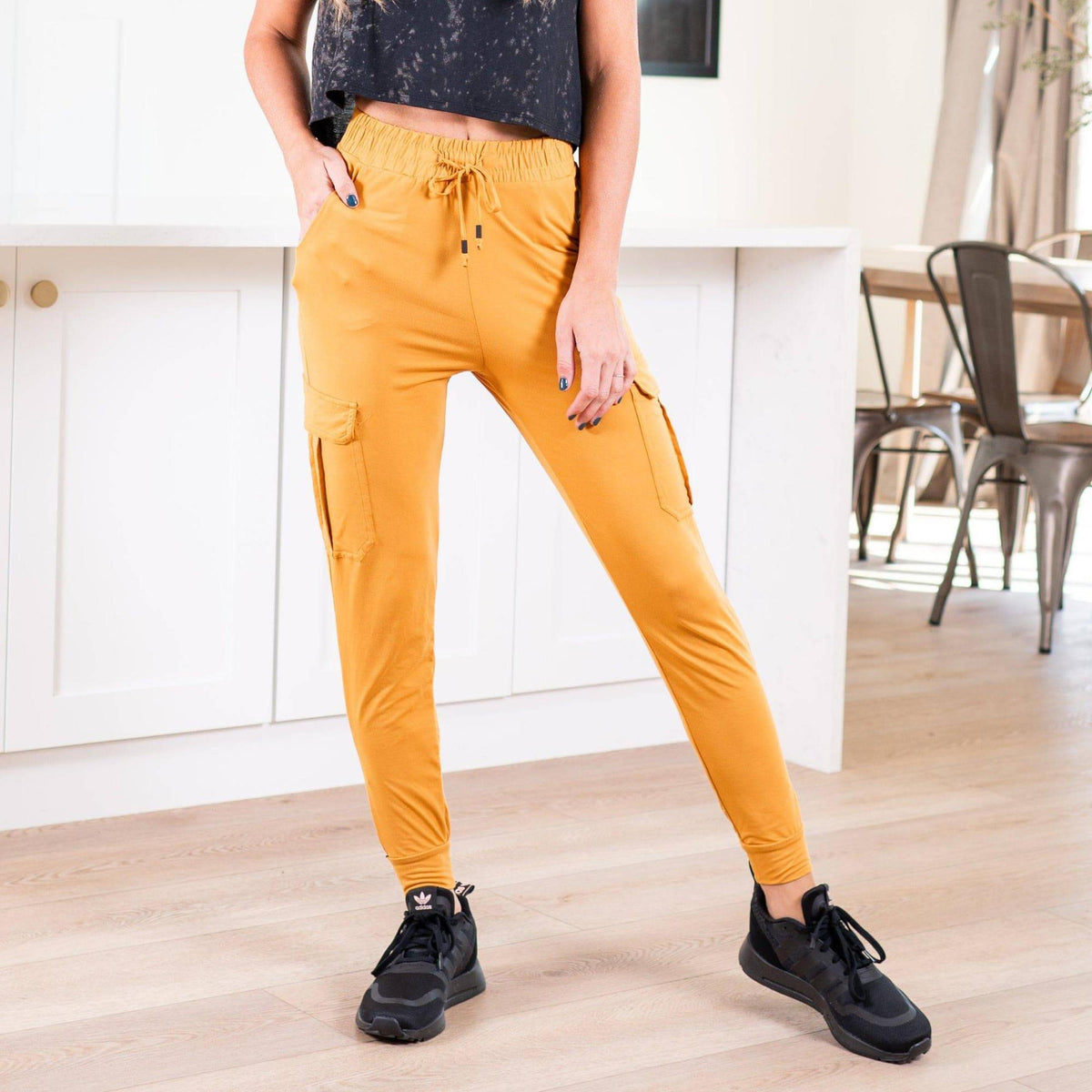Ultra Soft Joggers With Cargo Pocket 1X - 3X Sizes (Truly Contagious / PALI) - Truly Contagious
