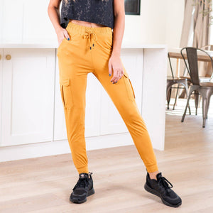 Ultra Soft Joggers With Cargo Pocket 1X - 3X Sizes (Truly Contagious / PALI) - Truly Contagious