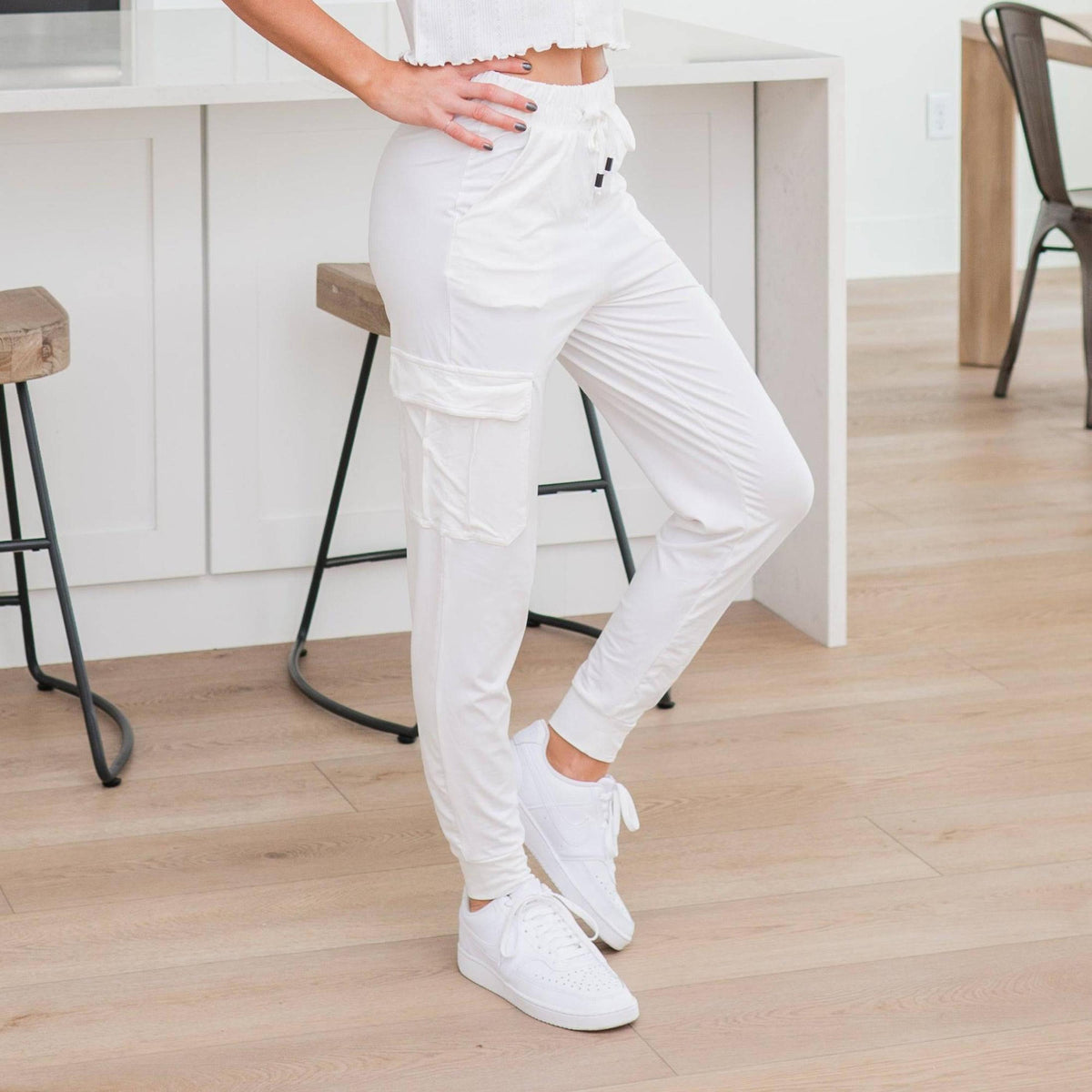 Ultra Soft Joggers With Cargo Pocket 1X - 3X Sizes (Truly Contagious / PALI) - Truly Contagious