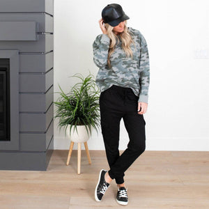 Ultra Soft Joggers With Cargo Pocket 1X - 3X Sizes (Truly Contagious / PALI) - Truly Contagious
