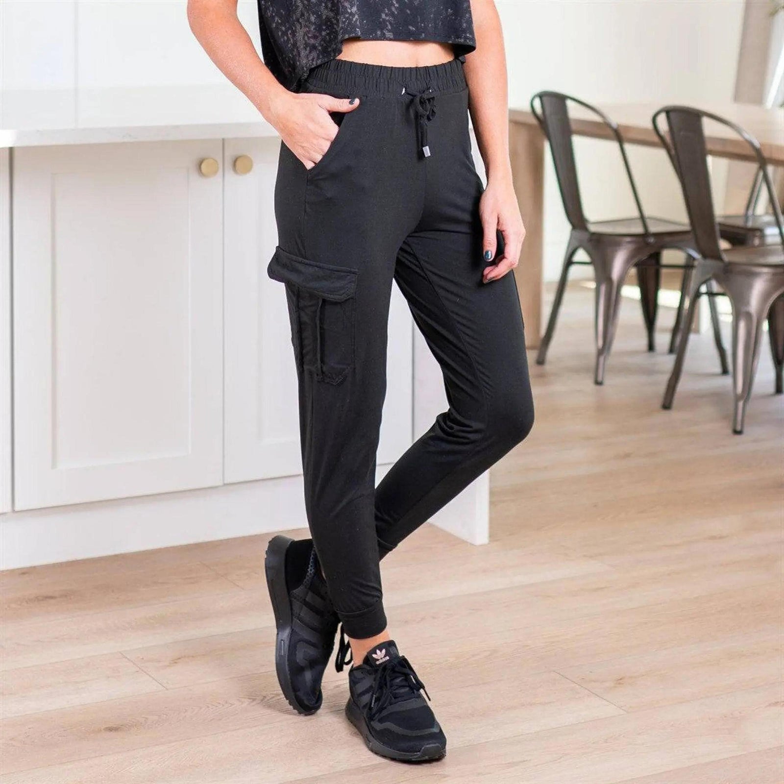 Ultra Soft Joggers with Cargo Pocket, Small - XL Sizes - Truly Contagious