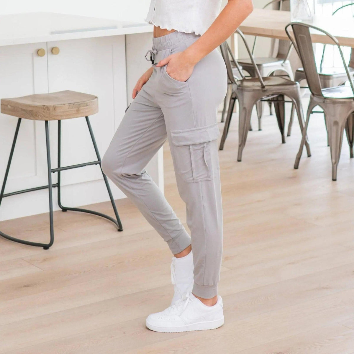 Ultra Soft Joggers with Cargo Pocket, Small - XL Sizes - Truly Contagious
