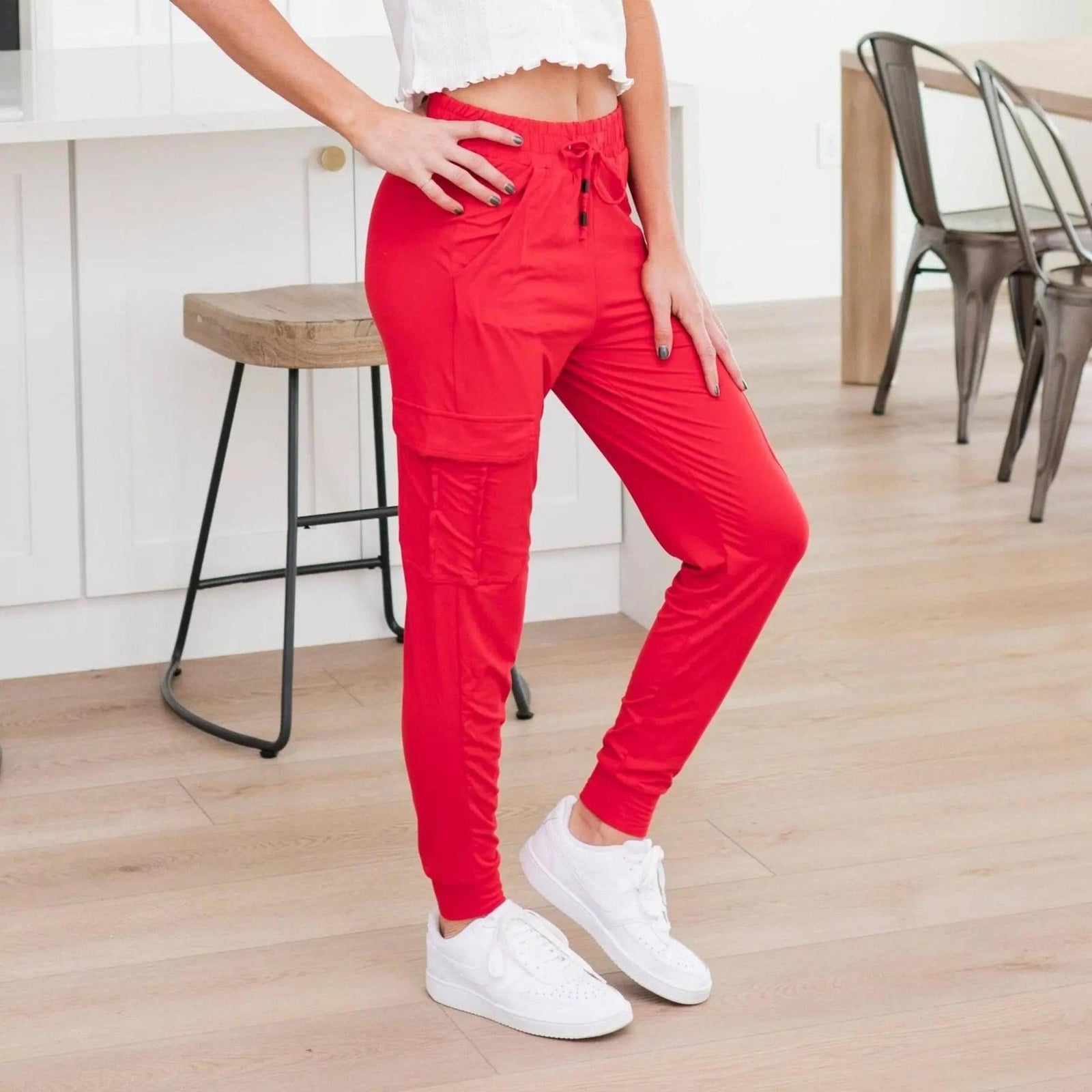 Ultra Soft Joggers with Cargo Pocket, Small - XL Sizes - Truly Contagious