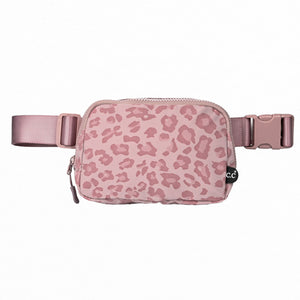 CC Leopard Pattern Belt Bag Fanny Pack - Truly Contagious
