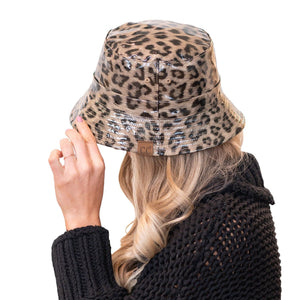 CC Leopard/Neutral Reversible Bucket Hat - Truly Contagious