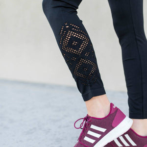 Ankle Detail Athleisure Leggings
