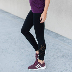 Ankle Detail Athleisure Leggings