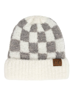 CC Check Boucle Oh So Soft Beanie - Truly Contagious