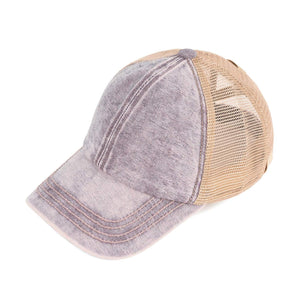 CC Kids Washed Denim Criss Cross Cap - Truly Contagious