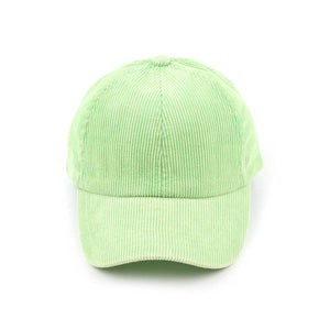 CC Stone-Washed Corduroy Cap - Truly Contagious