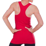 Mid-Length Racerback Tank