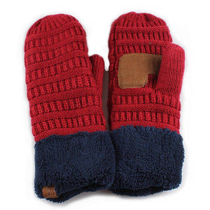 CC Mittens Color-Block - Truly Contagious