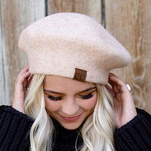 CC Wool All-Weather Adjustable Beret | Adult and Kid Sizes - Truly Contagious