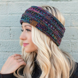 CC Multi-Color Lined Head Wrap - Truly Contagious
