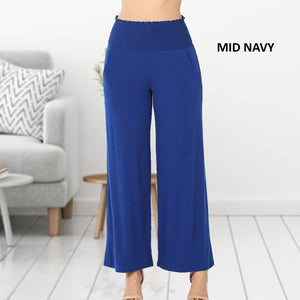 Lounge Pant w/ Smocked Waist - Truly Contagious