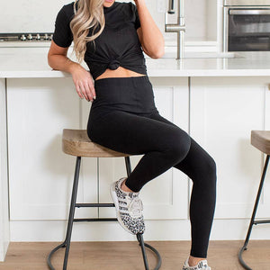 So Soft Brushed Set | Legging & Top - Truly Contagious