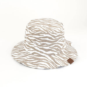 CC Zebra Bucket Hat - Truly Contagious