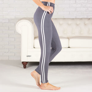 Athleisure Soft Stripe Leggings  (New Mix) - Truly Contagious
