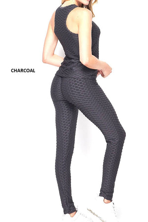 Cellulite Hiding Legging and Tank Loungewear