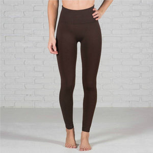 Tummy Control Fleece Lined Leggings | Curvy Added ( Truly Contagious - New Mix - Sofra ) - Truly Contagious