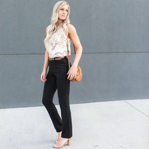 Comfy Belted Pants | S-XL