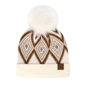 CC Beanie Geometric