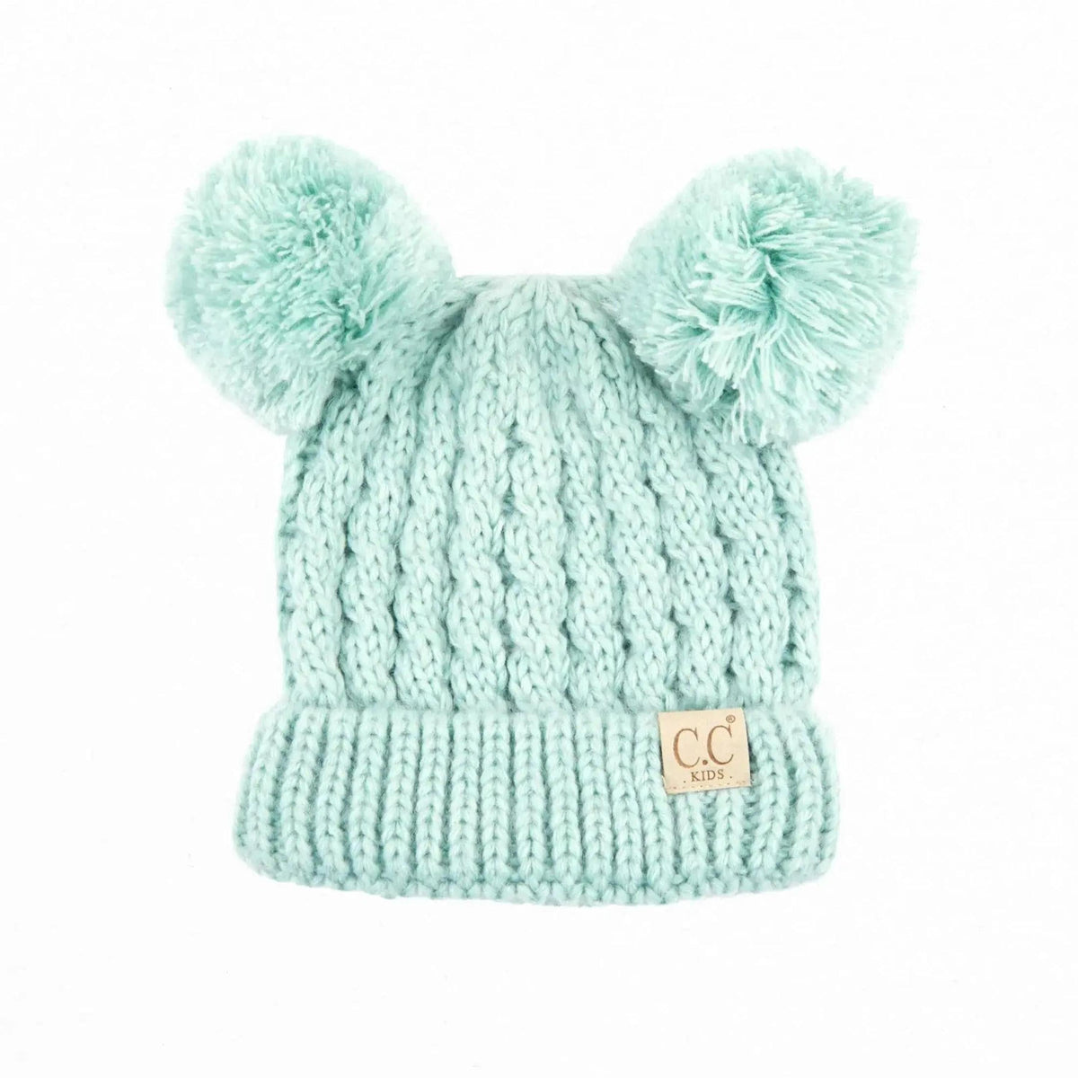 CC Baby and Kids Toddler Pom Pom Beanie Winter Snow Hats - Truly Contagious