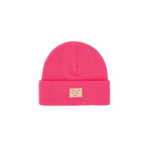 CC Baby Classic Unisex Ribbed Beanie Hats Accessories - Truly Contagious