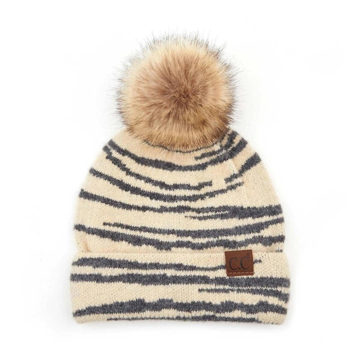 CC Beanie Animal Print Winter Hats - Truly Contagious