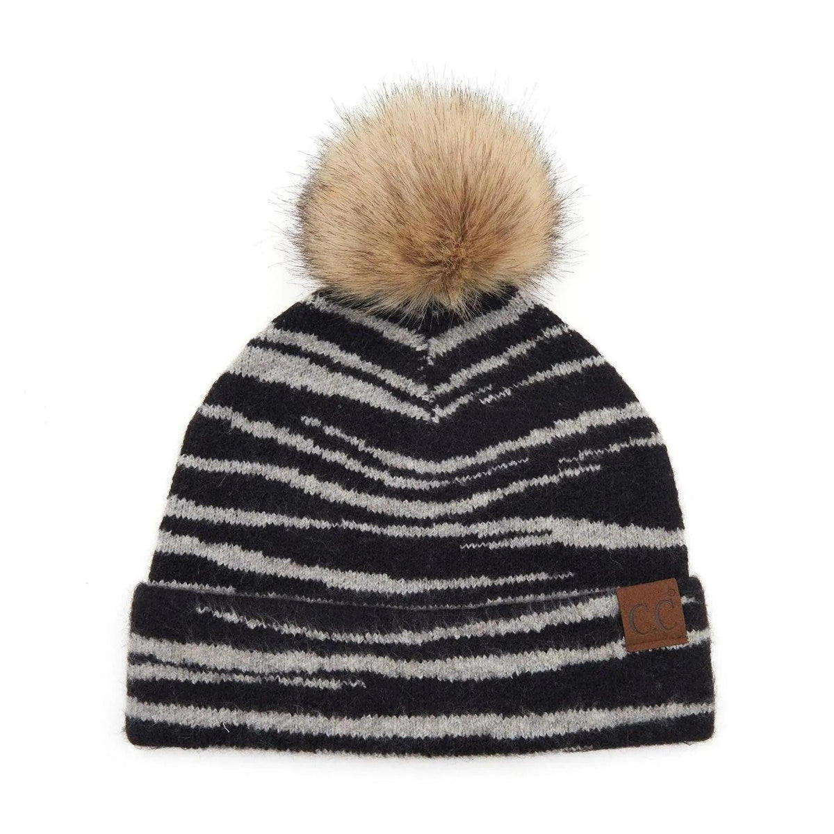 CC Beanie Animal Print Winter Hats - Truly Contagious