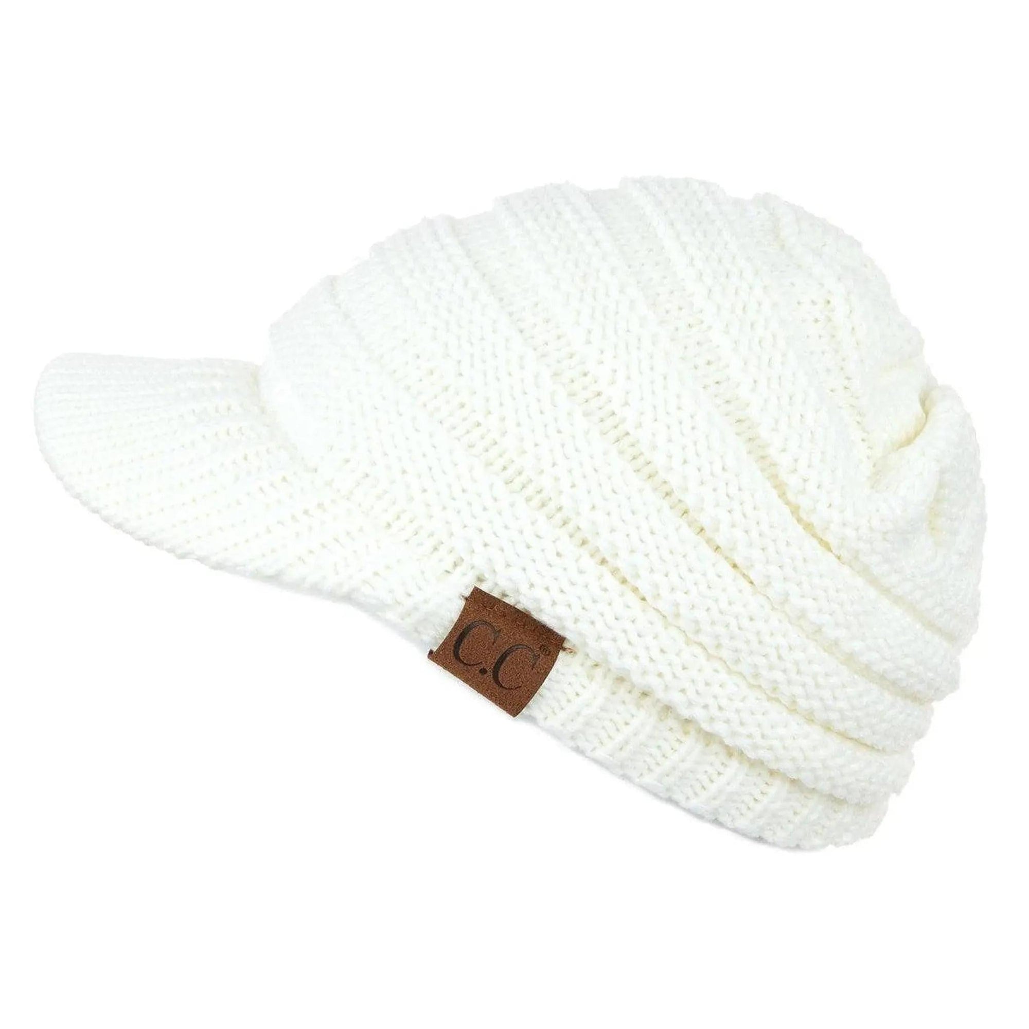 Women\'s Ribbed Knit Hat with Brim SATINIOR 2/3/4 Pack Women main image 2