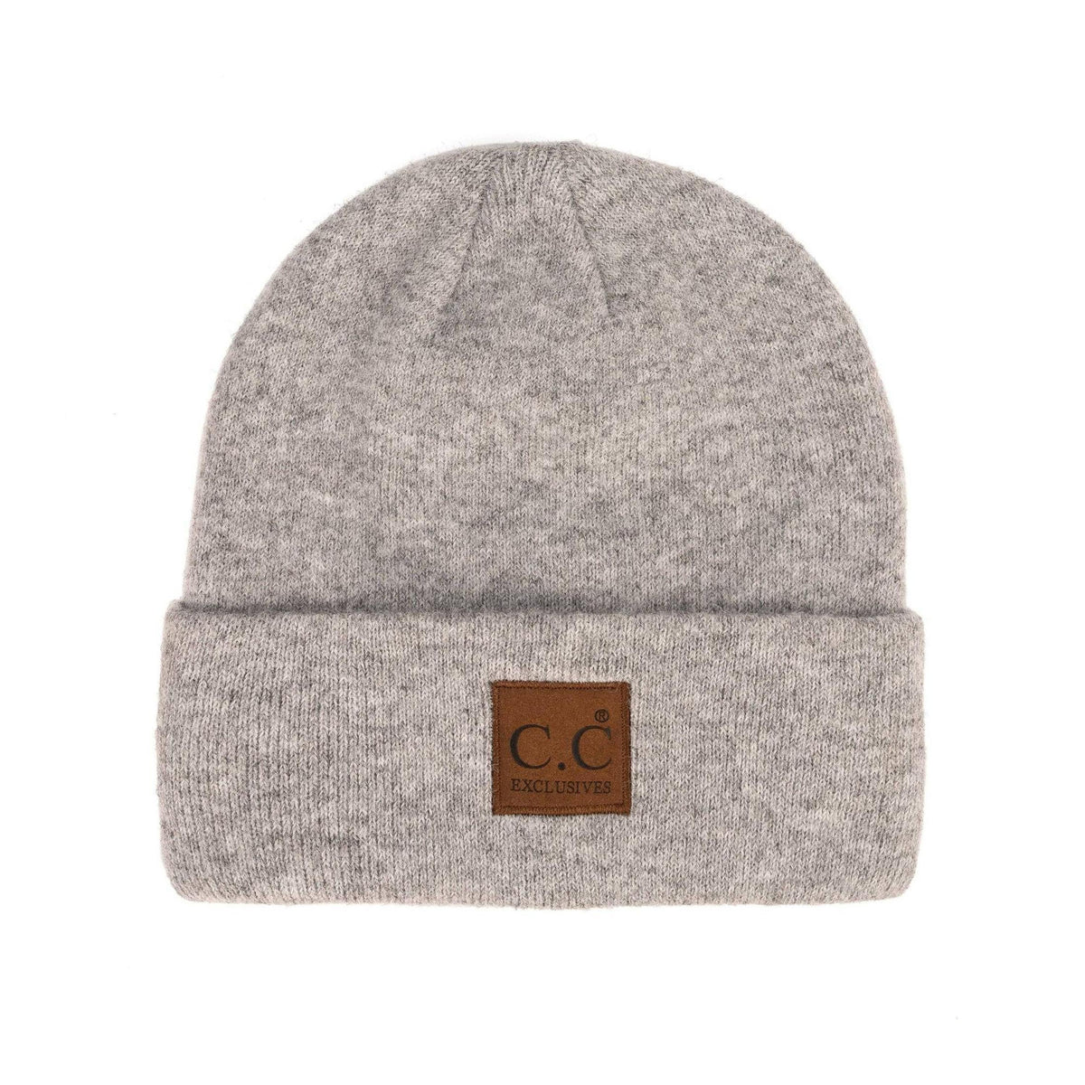 CC Beanie Heather Knit Basic - Truly Contagious