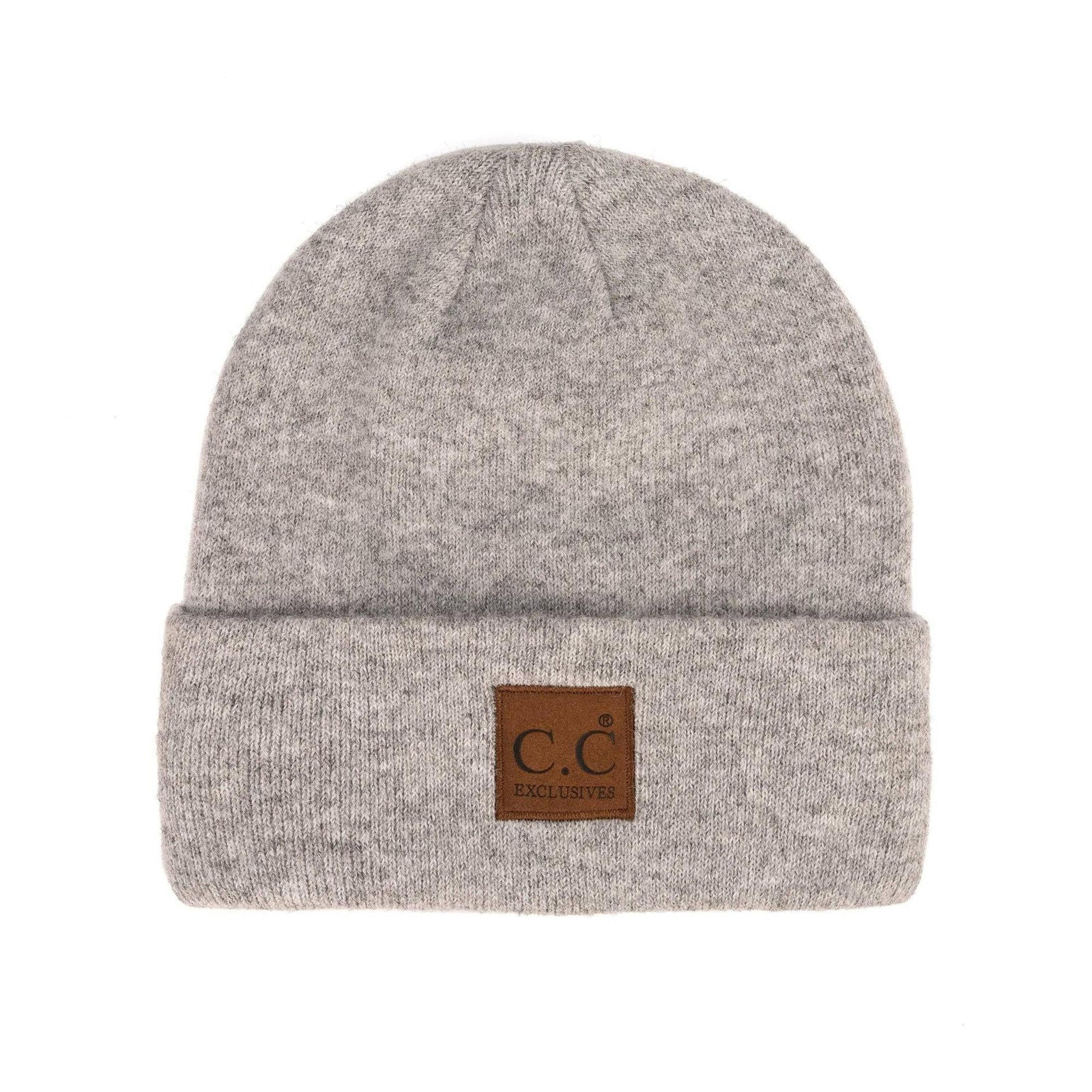 CC Beanie Heather Knit Basic - Truly Contagious
