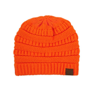 CC Beanie Popular Unisex Cable Knit Men Women Kids Skully Winter Hats by Truly Contagious - Truly Contagious