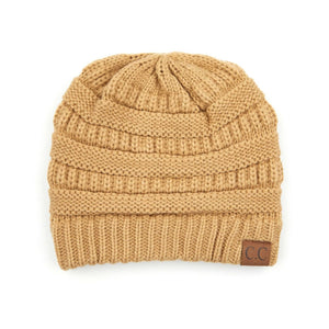 CC Beanie Popular Unisex Cable Knit Men Women Kids Skully Winter Hats by Truly Contagious - Truly Contagious