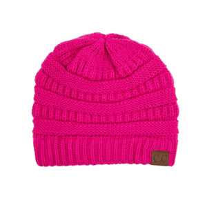 CC Beanie Popular Unisex Cable Knit Men Women Kids Skully Winter Hats by Truly Contagious - Truly Contagious