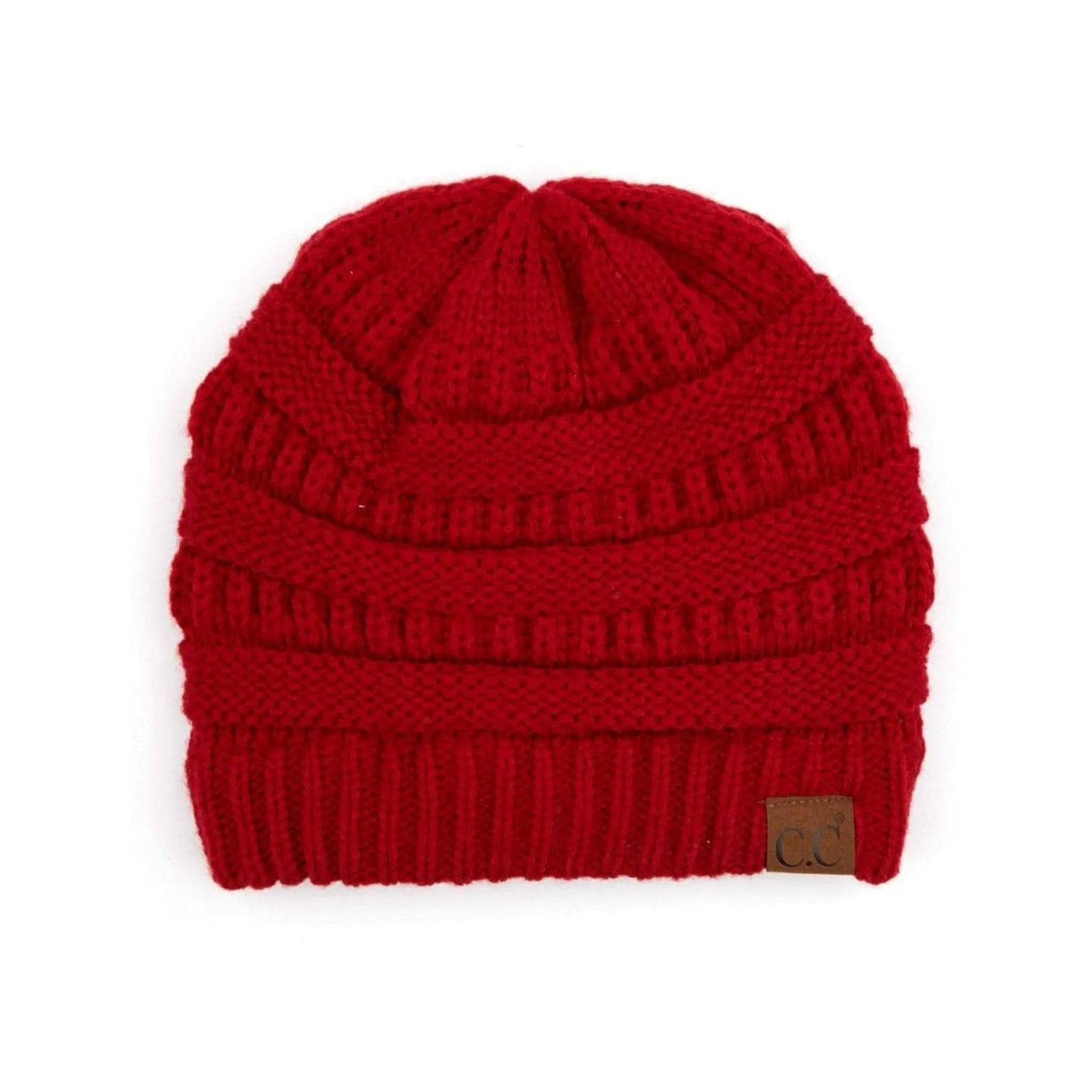 CC Beanie Popular Unisex Cable Knit Men Women Kids Skully Winter Hats by Truly Contagious - Truly Contagious