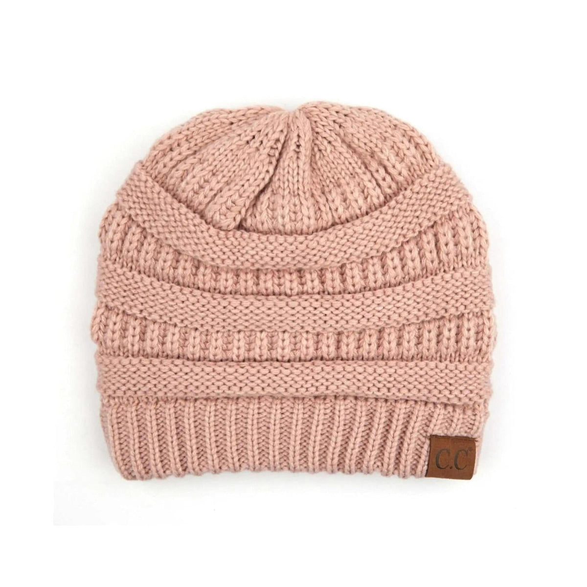 CC Beanie Popular Unisex Cable Knit Men Women Kids Skully Winter Hats by Truly Contagious - Truly Contagious