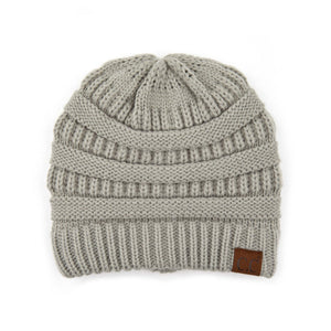 CC Beanie Popular Unisex Cable Knit Men Women Kids Skully Winter Hats by Truly Contagious - Truly Contagious