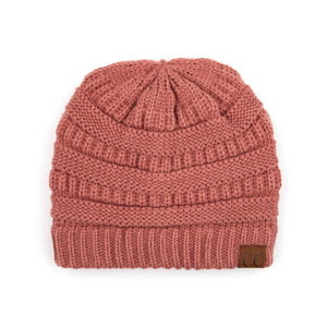 CC Beanie Popular Unisex Cable Knit Men Women Kids Skully Winter Hats by Truly Contagious - Truly Contagious