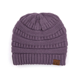 CC Beanie Popular Unisex Cable Knit Men Women Kids Skully Winter Hats by Truly Contagious - Truly Contagious