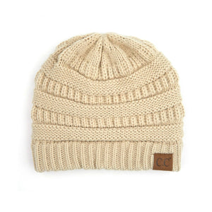 CC Beanie Popular Unisex Cable Knit Men Women Kids Skully Winter Hats by Truly Contagious - Truly Contagious