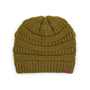CC Beanie Popular Unisex Cable Knit Men Women Kids Skully Winter Hats by Truly Contagious - Truly Contagious