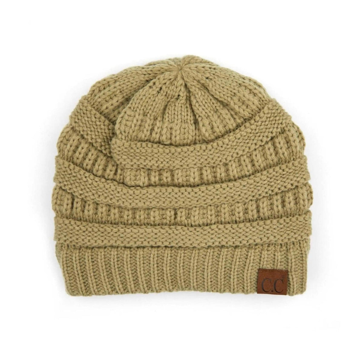 CC Beanie Popular Unisex Cable Knit Men Women Kids Skully Winter Hats by Truly Contagious - Truly Contagious