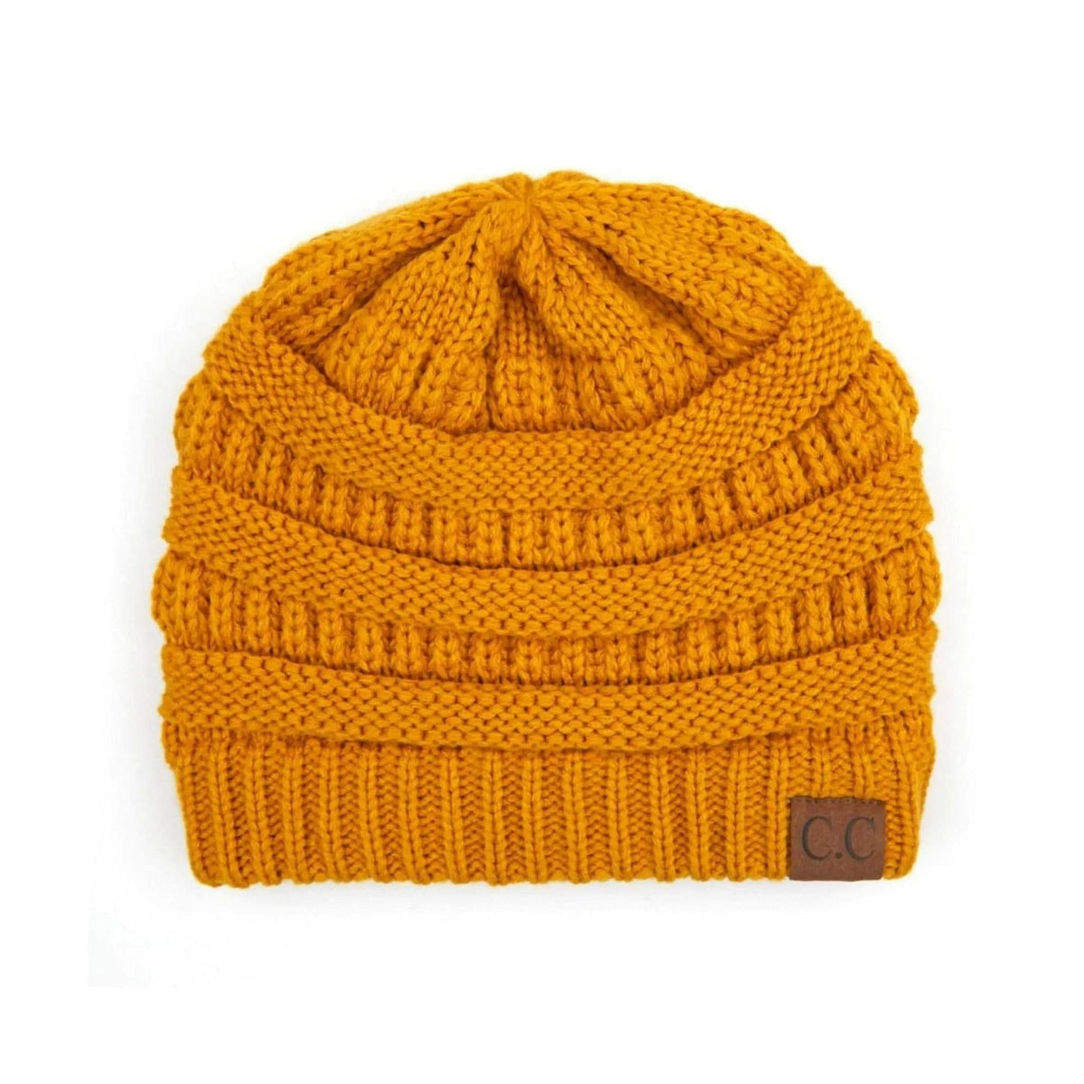 CC Beanie Popular Unisex Cable Knit Men Women Kids Skully Winter Hats by Truly Contagious - Truly Contagious