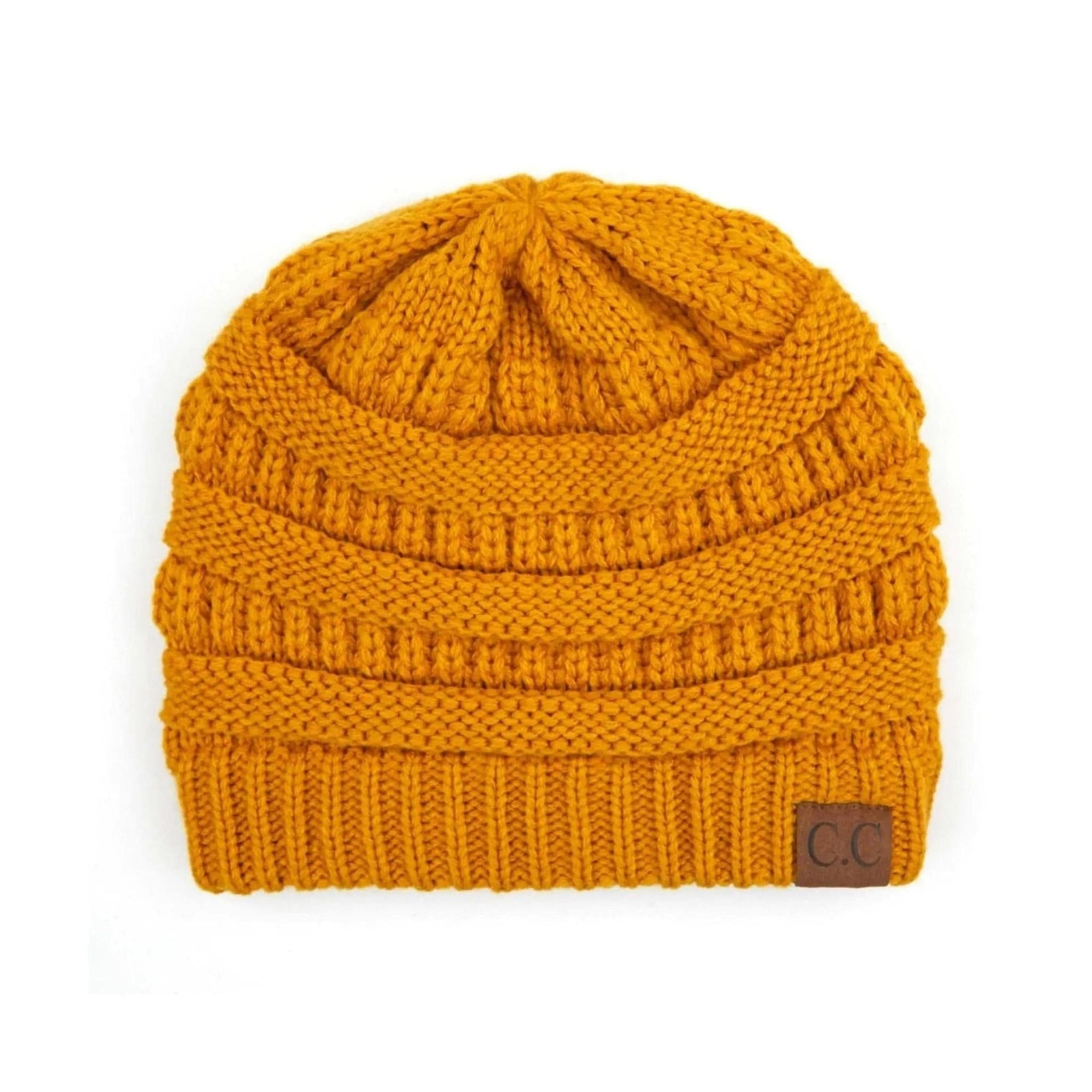 CC Beanie Popular Unisex Cable Knit Men Women Kids Skully Winter Hats by Truly Contagious - Truly Contagious