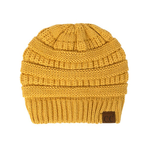 CC Beanie Popular Unisex Cable Knit Men Women Kids Skully Winter Hats by Truly Contagious - Truly Contagious