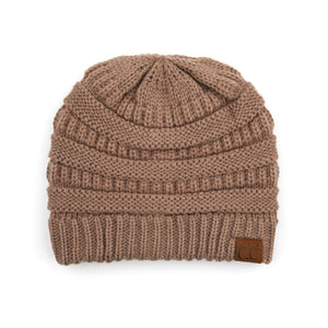 CC Beanie Popular Unisex Cable Knit Men Women Kids Skully Winter Hats by Truly Contagious - Truly Contagious
