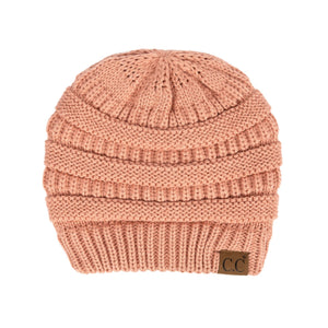 CC Beanie Popular Unisex Cable Knit Men Women Kids Skully Winter Hats by Truly Contagious - Truly Contagious